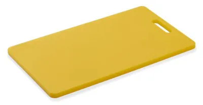 Produktbild von 8x HACCP Schneidbrett mit Griffloch gelb 40 x 25 x 1,2 cm