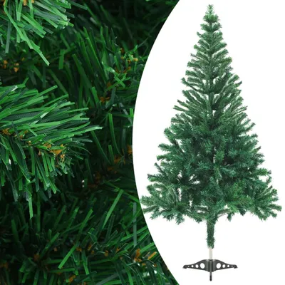 Produktbild von vidaXL Künstlicher Weihnachtsbaum Beleuchtung Kugeln 120cm 230 Zweige