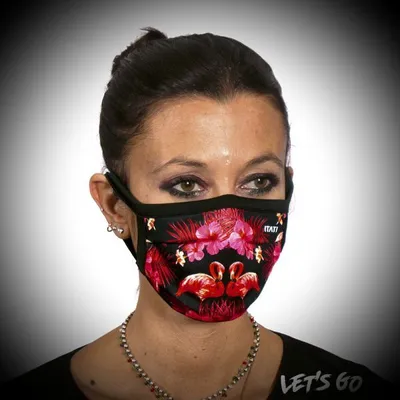 Produktbild von Flamingos Mundmaske