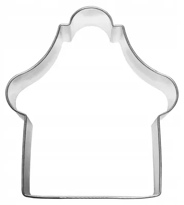 Produktbild von EkoForemki Häuschen Keksform Lebkuchenhaus für Weihnachten 6,7 cm