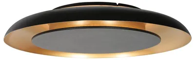 Produktbild von Deckenleuchte - schwarz - Golden Veil - metall - Ø 60cm - LED - 4732ZW - Steinhauer