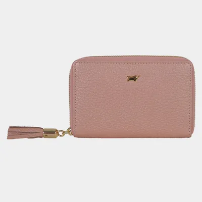 Immagine prodotto di Portafoglio ALESSIA, portafoglio con zip, 4 scomparti per carte, rosso, da donna, in pelle