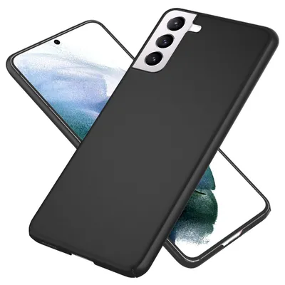 Produktbild von NALIA Hard Case für Samsung Galaxy S21, Dünn Handy Hülle Phone Cover Bumper Etui Schwarz
