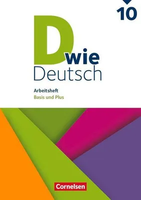 Obrázek produktu pro D wie Deutsch 10. Schuljahr. Arbeitsheft mit Lösungen