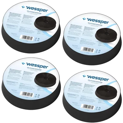 Produktbild von Wessper 4× Aktivkohlefilter Ersatz für Dunstabzugshaube – passend für Teka CNL2002, CNL6400, CNL1001