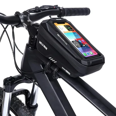 Produktbild von Fahrradtasche Rahmentasche Lenkertasche für Handys bis 6,5 Zoll Wasserdicht