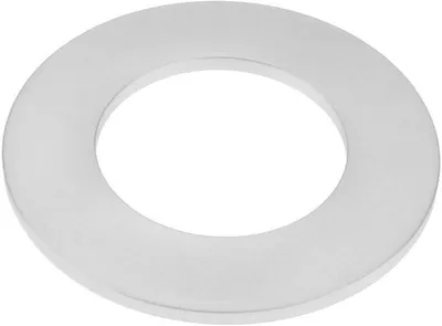 Aluminium - 70x40x3mm - Geeignet für Waschmaschine - Langlebig - Korrosionsbeständig - Dichtungsring