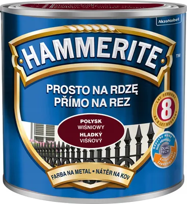 Immagine prodotto di HAMMERITE per ruggine, ciliegia 0,7l VETRO