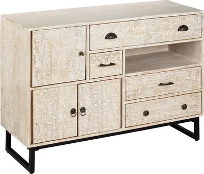 Image de Eazy Living Armoire buffet 3 portes Niort