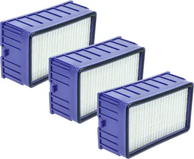 Produktbild von vhbw 3x Staubsaugerfilter Ersatz für Dyson 905386-01 für Staubsauger - HEPA-Nachmotor-Filter Weiß Lila