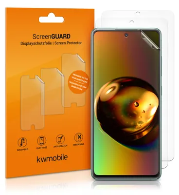 Produktbild von kwmobile 3x Displayschutzfolie kompatibel mit Samsung Galaxy S20 FE Folie - klare Schutzfolien Set in transparent