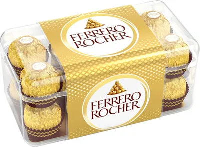 Immagine prodotto di FERRERO ROCHER 6629 ROCHER Pralinen 16 St.