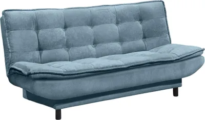 Produktbild von Schlafsofa mit Bettkasten in 188x118 cm PIRNA-09, in der Farbe denim