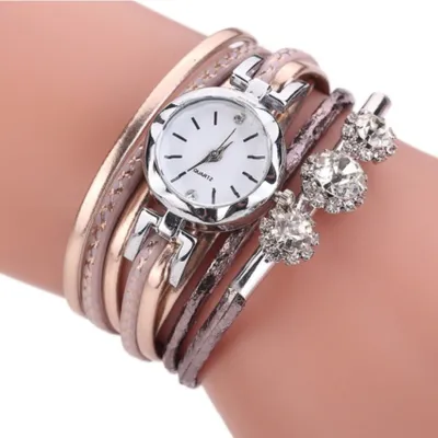 Produktbild von YO-13043 Damenarmbanduhr - Goldene Eleganz KP13043