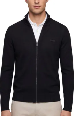 Produktbild von Hugo Boss Weste Stehkragen schwarz