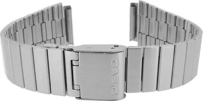 Produktbild von Casio Vintage Uhrenarmband 18mm Edelstahl silbern > A700WE-1A A700WE