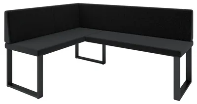 Produktbild von Eckbank Akiko NINA Metal [] -128x168 LINKS-INARI 100- Stoff|Eckbankgruppe für Ihrem Esszimmer|Küche|modern|Sitzecke|Essecke