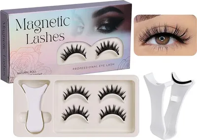 Image de INF Faux Cils Magnétiques Barbie Effilés - Application Facile, 2 Paires