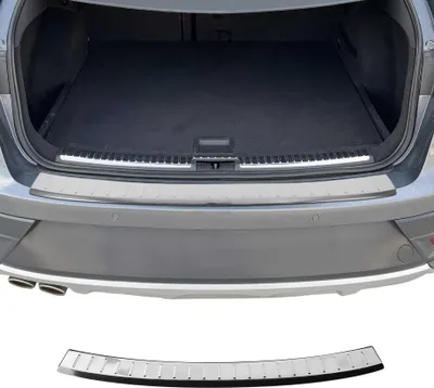 Image de Protection Seuil de Pare-chocs Arriére Pour Seat Leon Break 2014-2020 Acier