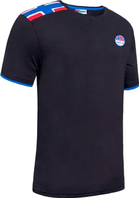 Produktbild von Nebulus T-Shirt NORRY Herren, Shirt, T-Shirt, V-Ausschnitt, P6861 - Herren, schwarz-kobalt, M