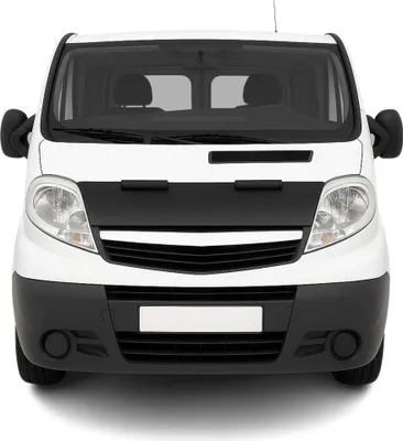 Zdjęcie produktu dla Osłona maski silnika do Opel Vivaro A 2006-2014 Czarna winylowa osłona samochodowa