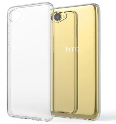 Produktbild von NALIA Hülle "GLAZE" für HTC Desire 12 - Klare TPU Schutzhülle, Anti-Gelb, Schlank & Leicht - Transparente Handyhülle