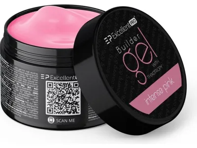 Obrázok produktu pre Excellent Pro Builder Gel s tixotropnou intenzívnou ružovou 50g