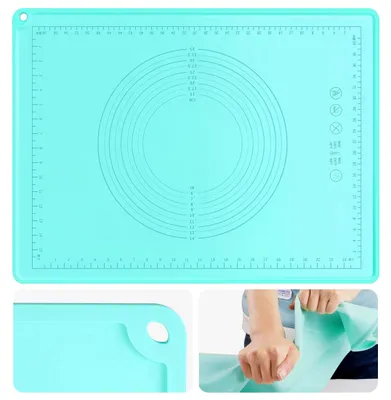 Obrázek produktu pro Silikonová podložka na pečení, 70 x 50 cm, s protiskluzovou úpravou a měřítkem