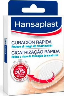 Obrázok produktu pre Hansaplast Rýchlo sa hojiace obväzy 8Uts