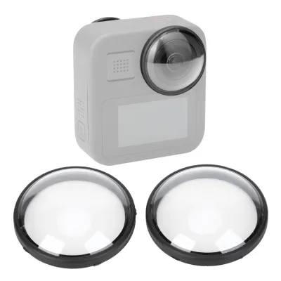 Obrázek produktu pro 2ks kryt objektivu sportovní kamery proti poškrábání pro příslušenství kamery GoPro Max