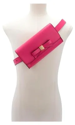 Produktbild von kate spade new york Women's Leather Bow Belt Bag, Removable Zip Pouch for Hands-Free Carrying & Travel