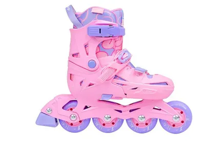 Image de Roller de nuit Flying Eagle Nt2, rose, pointures 28-32, rose, pointures 28-32