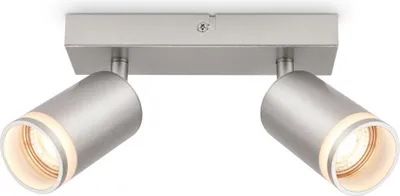 Produktbild von Deckenstrahler Deckenleuchte Deckenlampe Schlafzimmer Schwenkbar 2-flammig GU10