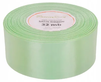 Produktbild von PassionRoom Satinband 38mm Dekoband Dunkelgrün für Bastelarbeiten