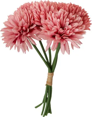 Produktbild von Chaks Kunstliche Blumen Straus Dahlien - rosa - 26 cm - Blumenarrangement