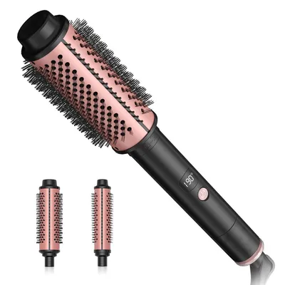 Produktbild von Heißluft-Stylingbürste ,3 wechselbare Bürstenaufsätze, abnehmbar, 30-Sekunden-Schnellaufheizung, 30s bis 190°C, für voluminöses Haar, reisetauglich