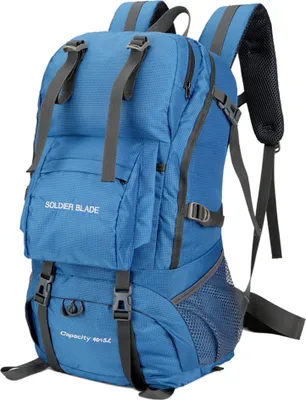 Obrázek produktu pro Turistický batoh Trekingový batoh 45L pro muže ženy, lehké trekingové batohy vysokokapacitní vodotěsný kempingový batoh cestovní batoh na kolo batohy