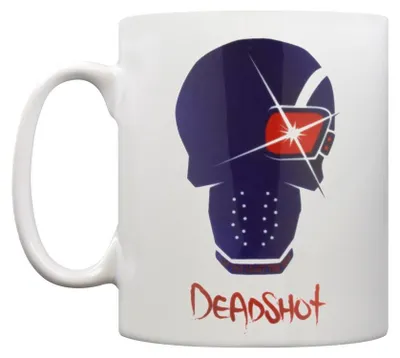 Produktbild von Suicide Squad Kaffeebecher Deadshot Skull weiß