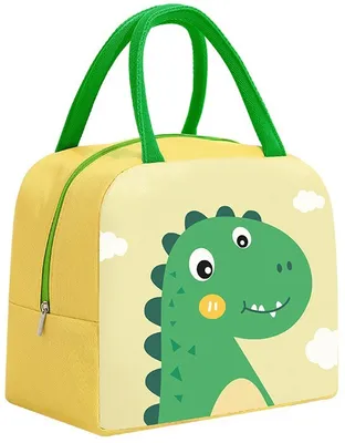 Produktbild von Thermotasche - Lunch Transport - Ideal für unterwegs - Arbeit Schule Kindergarten Camping Picknick - Frischhaltung - Wasserfest - Leicht zu reinigen