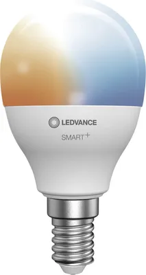 Produktbild von LEDVANCE LED Lampe SMART+ Mini bulb Tunable White 4.9W 220V FR E14 Dimmbar Tunable White, Kalt-zu-Warm-Farbwechsel 4058075729124