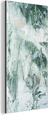 Obrázok produktu pre Nástenná dekorácia Kovový kovový obraz Wall Art 40x80cm Záhradná dekorácia - Farba - Abstraktné Muchowow Hliníkové obrazy