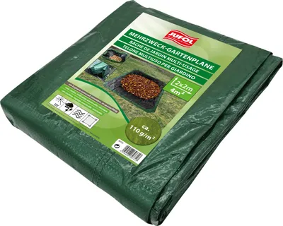 Produktbild von Jufol Abdeckplane 2 x 2 m = 4 m² - 110 g/m² grün