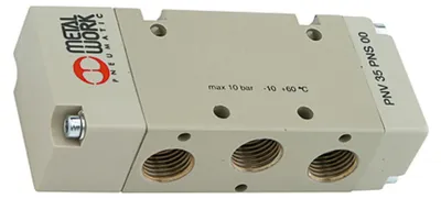 Produktbild von Riegler 5/2-Wegeventil, pneumatisch, bistabil, Anschluss G 3/8, DN 13,3