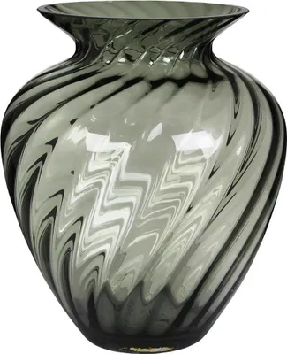 Produktbild von Kaheku Vase Pep mit Optik grau 21,5 cm Ø Höhe 25 cm 420640503