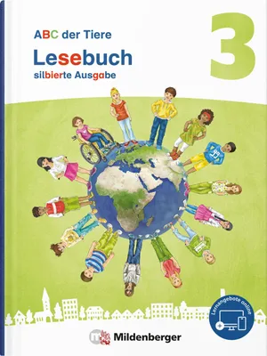 Produktbild von ABC der Tiere 3 Neubearbeitung - Lesebuch silbierte Ausgabe
