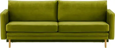 Produktbild von SLF24 - Schlafsofa Lioni mit Stauraum - olivgrün - Velluto 9