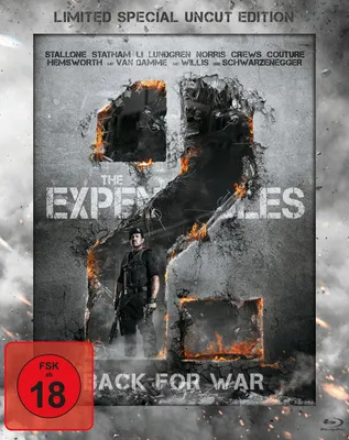 Produktbild von The Expendables 2 - Back for War (Limited Special Uncut Edition, Steelbook)