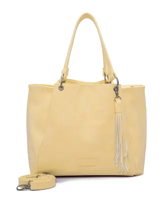 Produktbild von Fritzi aus Preußen Umhängetasche Schultertasche Vintage Fritzi42 Shopper Fizz gelb