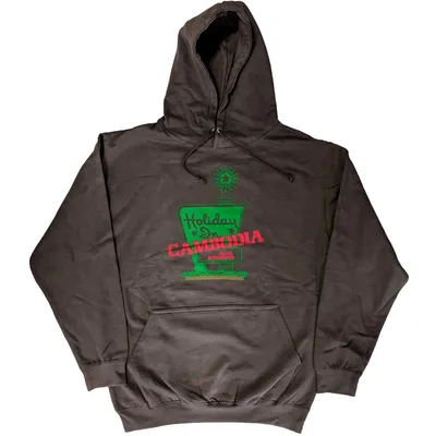 Produktbild von Dead Kennedys Uni Pullover Hoodie: Holiday in Cambodia, Medium, Grey