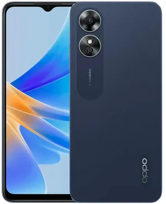 Produktbild von OPPO A17, 16,7 cm (6.56"), 4 GB, 64 GB, 50 MP, Android 12, Schwarz